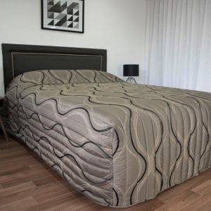Woven Fitted Bedspreads - Keppel Biscuit - Single 91x190x56cm