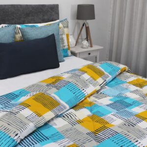 Printed Comforters/Coverlets (Ready Made) San Remo Teal